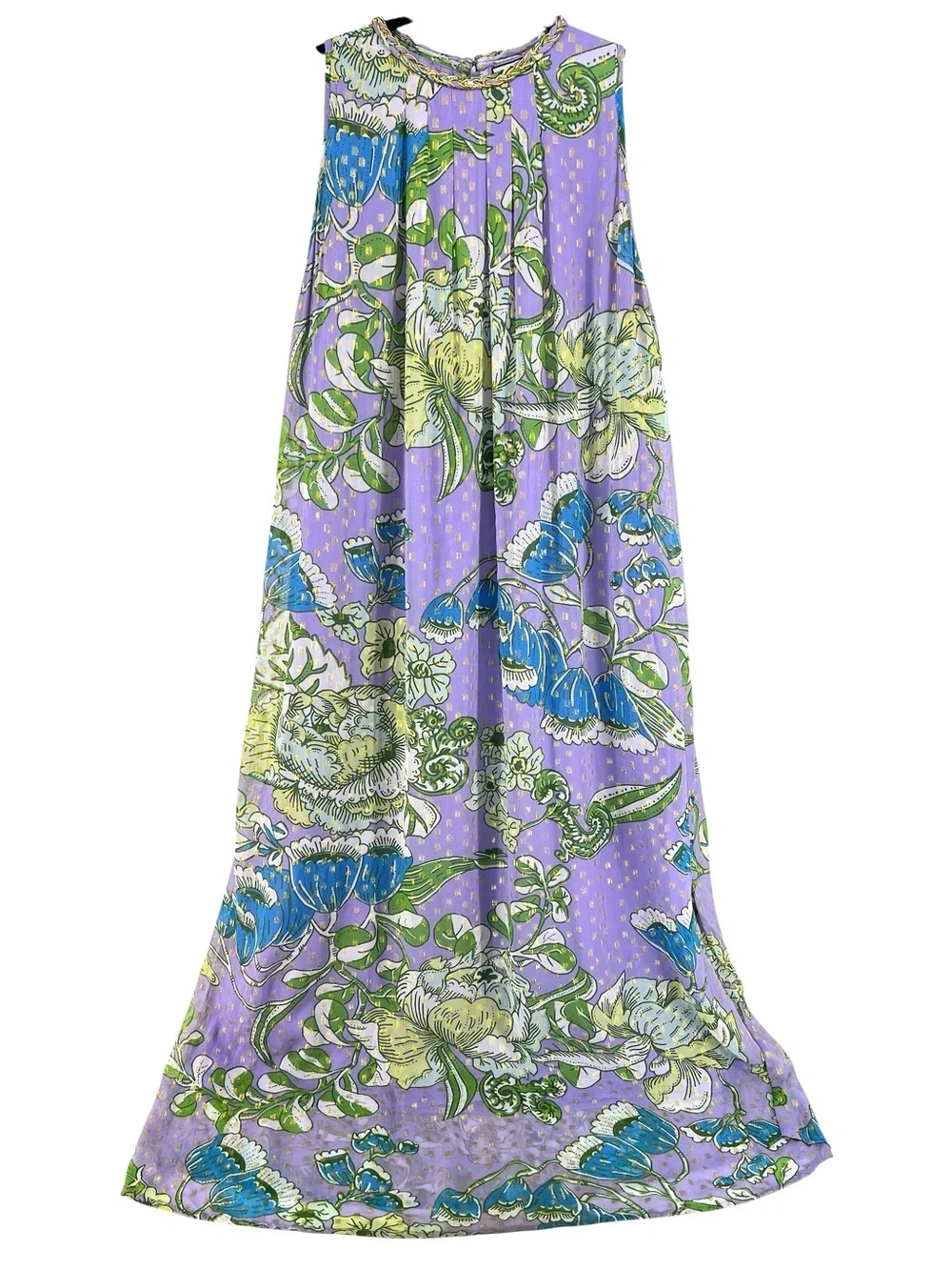 CK Bradley GRACE MAXI CORDELIA PURPLE Sz M Floral Resortwear Palm Beach Maximal
